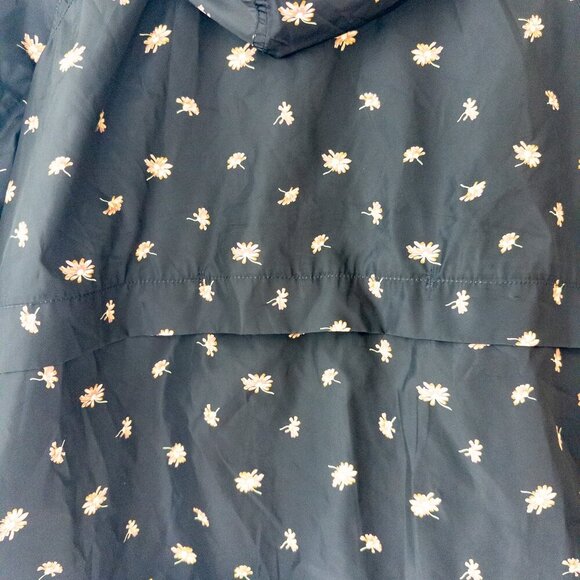 Madewell French Daisies Raincheck Packable Raincoat, Floral Rain Jacket Size S - Picture 13 of 13